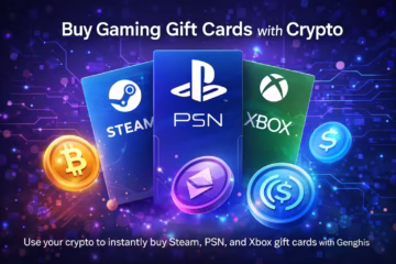 Buy Steam, PSN and Xbox gaming gift cards with crypto using Bitcoin, Ethereum and stablecoins