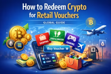 How to buy gift cards with cryptocurrency globally using Bitcoin, Ethereum and stablecoins for shopping, gaming and travel