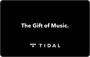 TIDAL USA Gift Card – buy with Bitcoin, USDT, ETH and 300+ tokens on GENGHIS