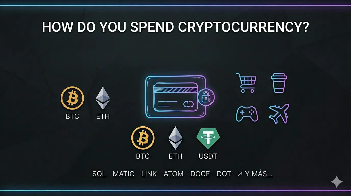 Person spending cryptocurrency on digital goods — gift cards, game keys and prepaid cards on Genghis without KYC or fiat conversion