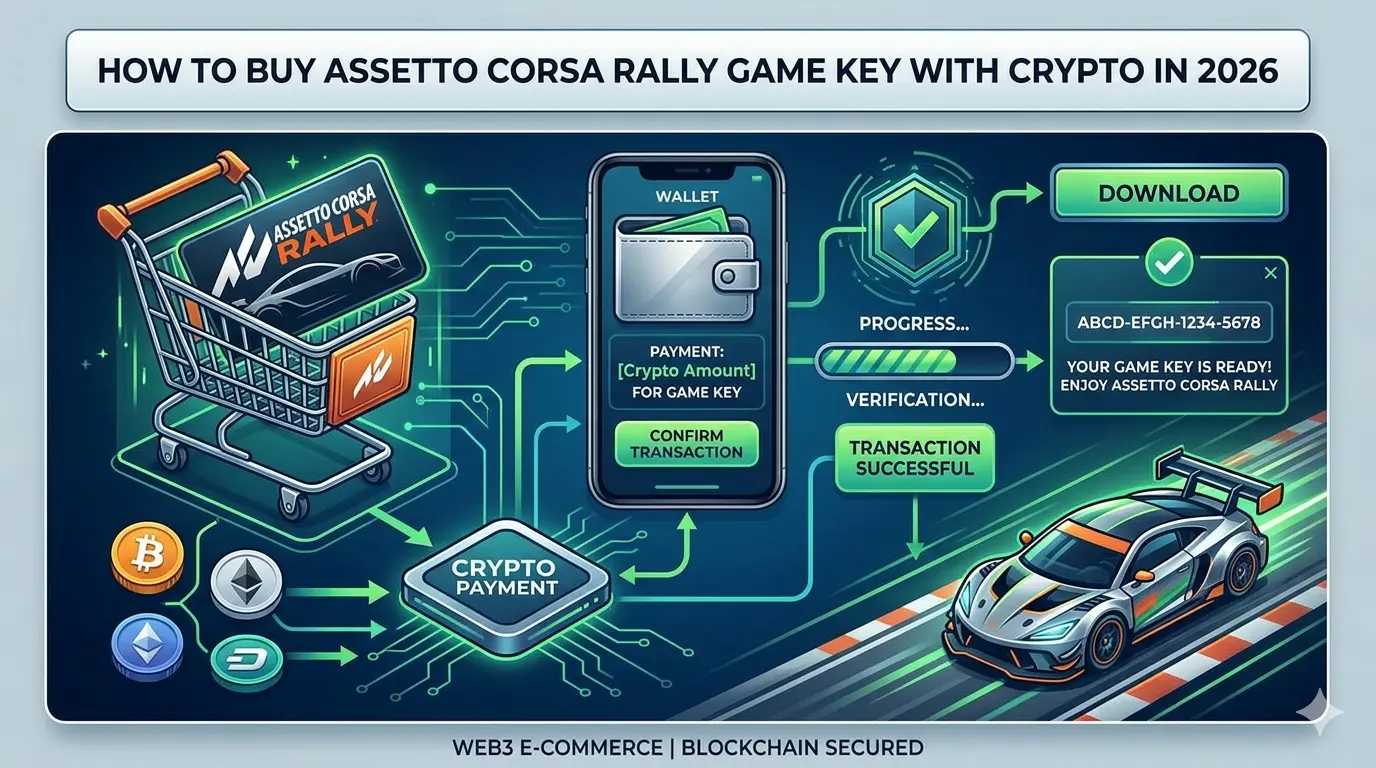 Assetto Corsa Rally Steam key — buy with crypto Bitcoin USDT Monero on Genghis, no KYC, instant delivery, EU and USA