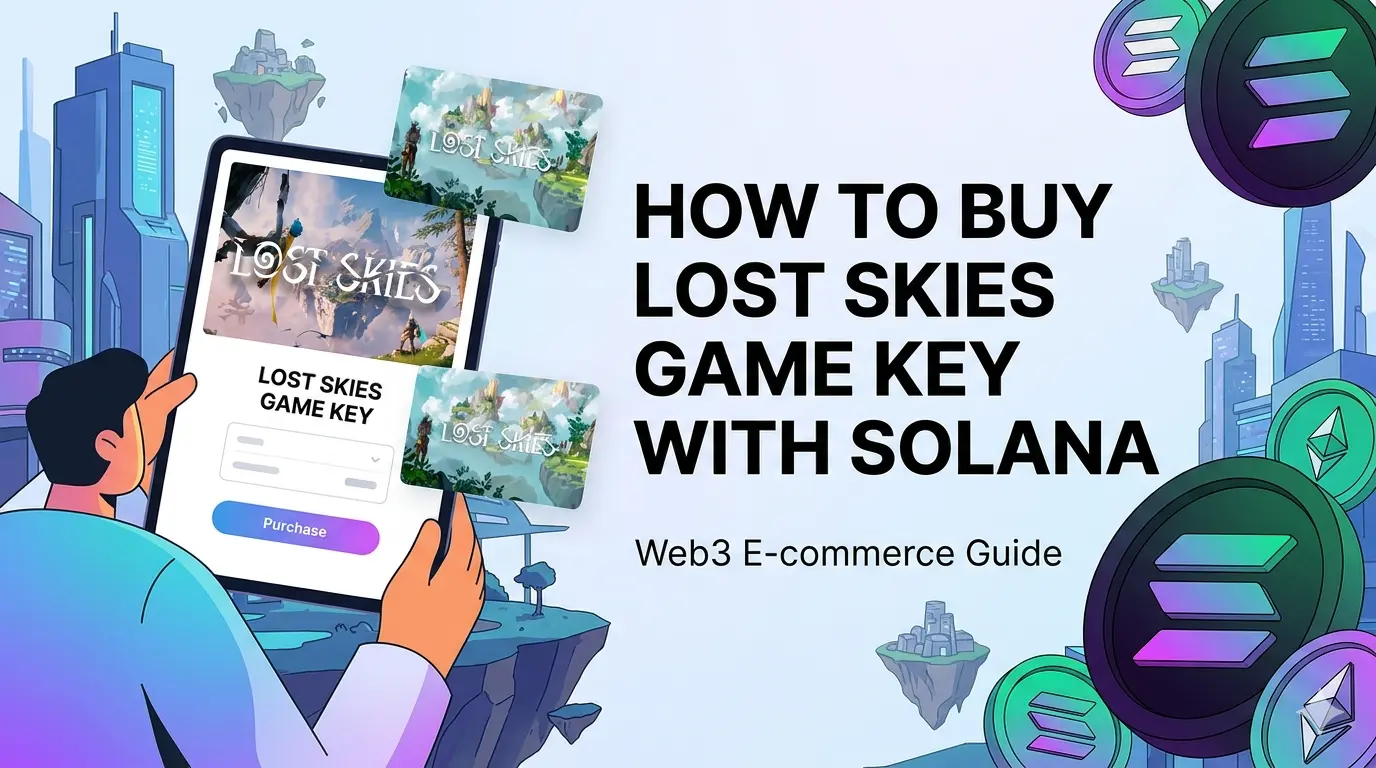 Lost Skies Steam game key checkout with Solana on Genghis: instant delivery, no KYC, pay with SOL.