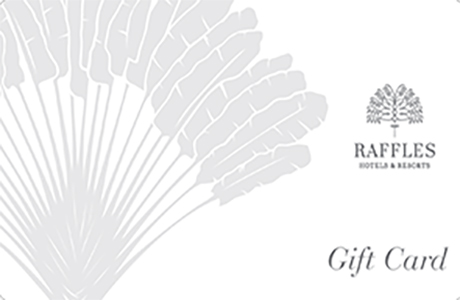 Raffles Hotels & Resorts Gift Card (USA) – buy with Bitcoin, USDT, ETH and 300+ tokens on GENGHIS