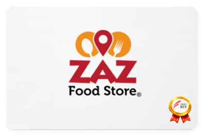 ZAZ Food Store Gift Card (Panama) – buy with Bitcoin, USDT, ETH and 300+ tokens on GENGHIS