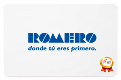 Romero Gift Card (Panama) – buy with Bitcoin, USDT, ETH and 300+ tokens on GENGHIS