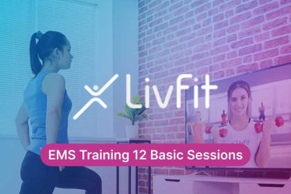 Live Fit UAE EMS Training 12 Basic Sessions – buy with Bitcoin, USDT, ETH and 300+ tokens on GENGHIS