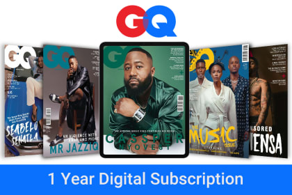 GQ 1 Year Subscription (South Africa) – buy with Bitcoin, USDT, ETH and 300+ tokens on GENGHIS