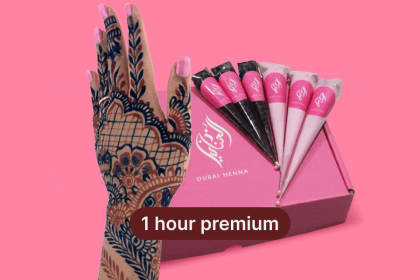 Dubai Henna 1 Hour Premium Session – buy with Bitcoin, USDT, ETH and 300+ tokens on GENGHIS