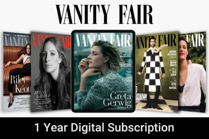 Vanity Fair 1 Year Subscription (USA) – buy with Bitcoin, USDT, ETH and 300+ tokens on GENGHIS