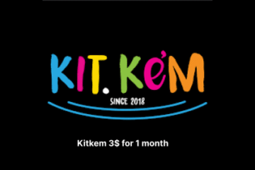 Kitkem 3$ for 1 month