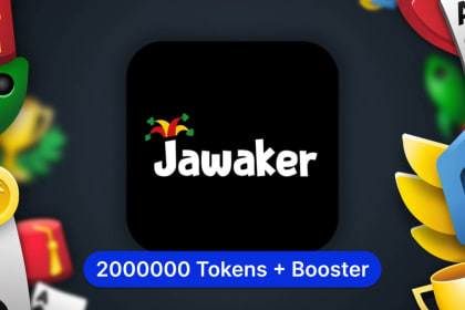 Jawaker 2000000 Tokens + Booster – buy with Bitcoin, USDT, ETH and 300+ tokens on GENGHIS