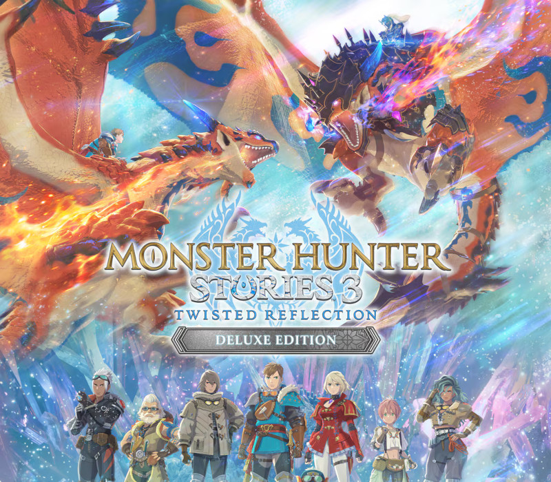 Monster Hunter Stories 3: Twisted Reflection Deluxe Edition Steam Key – buy with Bitcoin, USDT, ETH and 300+ crypto tokens on Genghis