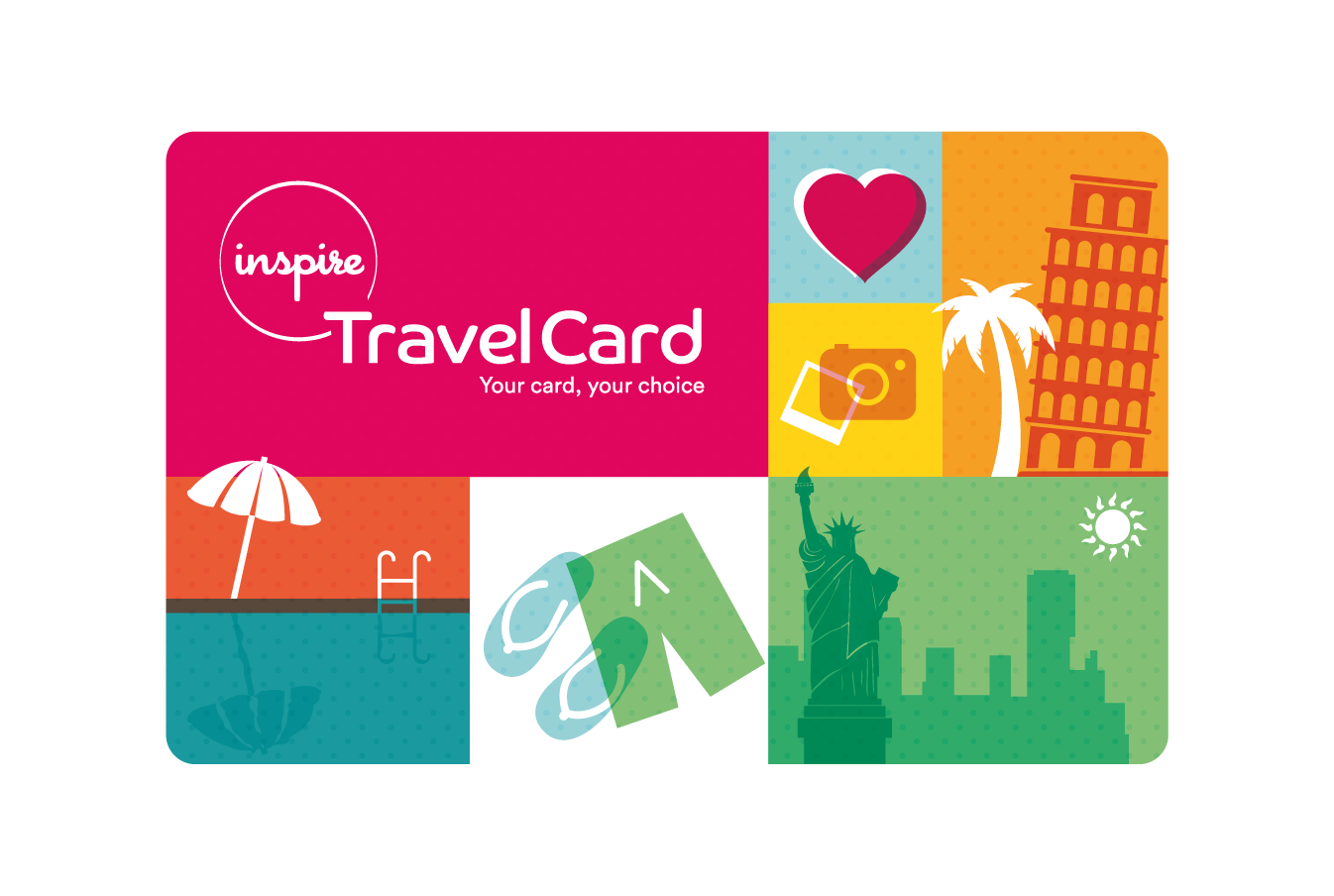 Travelcard by Inspire UK Gift Card – buy with Bitcoin, USDT, ETH and 300+ crypto tokens on Genghis