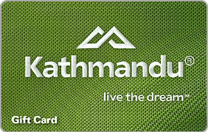 Kathmandu New Zealand Gift Card – buy with Bitcoin, USDT, ETH and 300+ tokens on GENGHIS