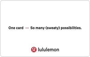 lululemon USA United States Gift Card – buy with Bitcoin, USDT, ETH and 300+ tokens on GENGHIS
