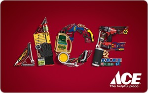 Ace Hardware USA Gift Card – buy with Bitcoin, USDT, ETH and 300+ crypto tokens on Genghis
