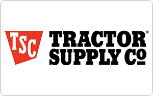 Tractor Supply Company USA Gift Card – buy with Bitcoin, USDT, ETH and 300+ crypto tokens on Genghis