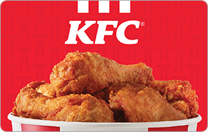 Kentucky Fried Chicken (KFC) USA Gift Card – buy with Bitcoin, USDT, ETH and 300+ crypto tokens on Genghis