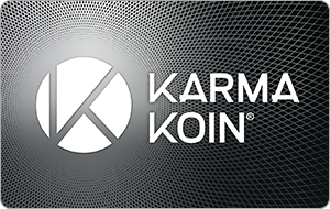 Karma Koin USA Gift Card – buy with Bitcoin, USDT, ETH and 300+ crypto tokens on Genghis