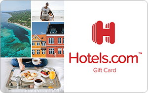 Hotels.com USA United States Gift Card – buy with Bitcoin, USDT, ETH and 300+ tokens on GENGHIS
