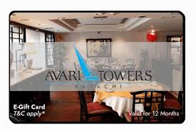 Avari Karachi Restaurants Gifts Voucher