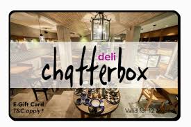 Chatterbox Deli Gifts Voucher