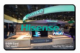 Hisense Gifts Voucher