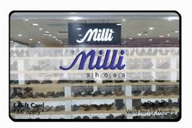 Milli Shoes Gifts Voucher