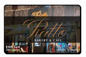 Piatto Bakery & Cafe Gifts Voucher