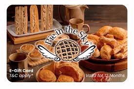 Pie in the sky Gifts Voucher