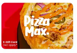 Pizza Max Gifts Voucher