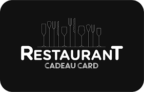 Restaurant Cadeau card EUR