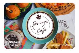Springs Cafe Gifts Voucher