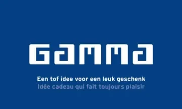 Gamma cadeaukaart Nederland Netherlands