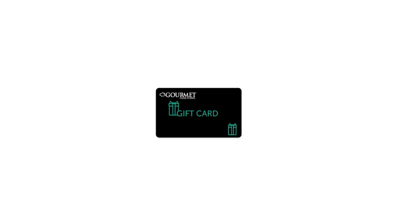 gourmet gift card