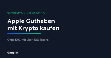 Genghis Titelbild zum Leitfaden 2026: Apple Guthaben mit Krypto kaufen, ohne KYC