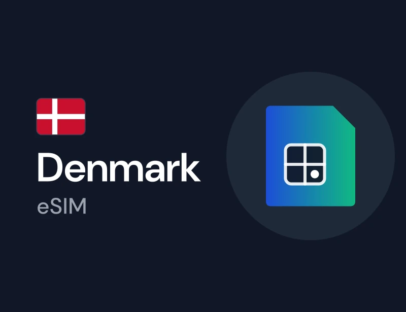 eSIM for Denmark, a mobile data plan you can buy with crypto on Genghis