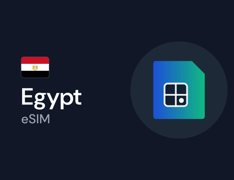 eSIM for Egypt, a mobile data plan you can buy with crypto on Genghis