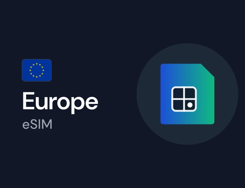 eSIM for Europe, a regional data plan for 33 countries you can buy with crypto on Genghis