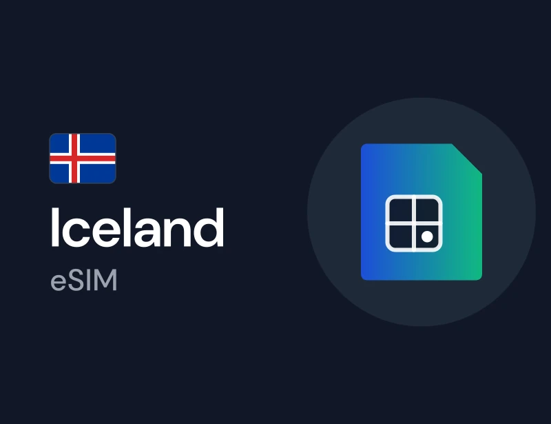 eSIM for Iceland, a mobile data plan you can buy with crypto on Genghis