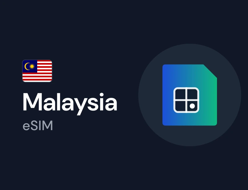 eSIM for Malaysia, a mobile data plan you can buy with crypto on Genghis