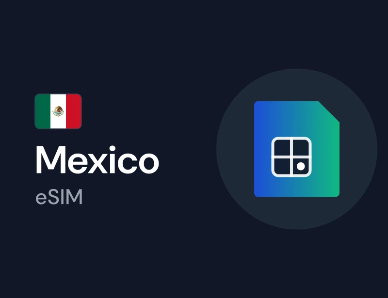 eSIM for Mexico, a mobile data plan you can buy with crypto on Genghis