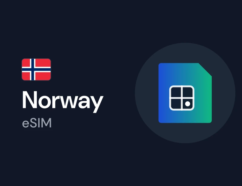 eSIM for Norway, a mobile data plan you can buy with crypto on Genghis