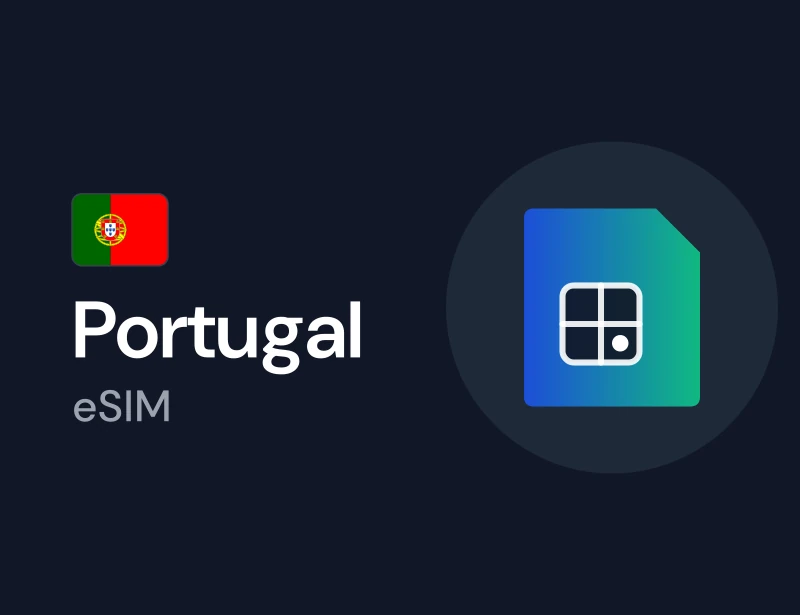 eSIM for Portugal, a mobile data plan you can buy with crypto on Genghis