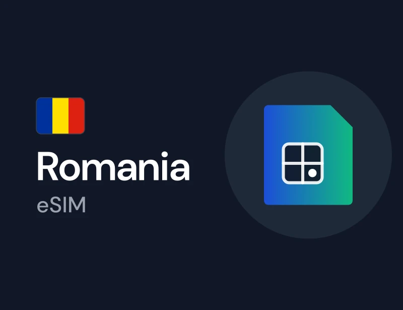 eSIM for Romania, a mobile data plan you can buy with crypto on Genghis