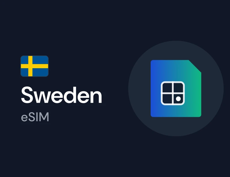 eSIM for Sweden, a mobile data plan you can buy with crypto on Genghis