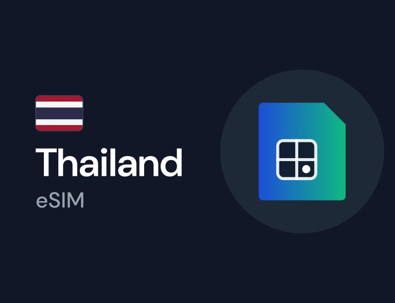 eSIM for Thailand, a mobile data plan you can buy with crypto on Genghis