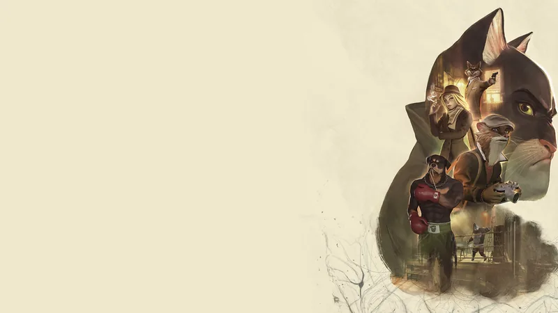 Blacksad Under the Skin Xbox Key US, buy with crypto on Genghis