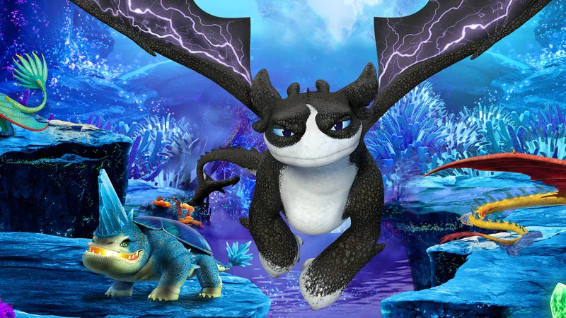 DreamWorks Dragons Legends of the Nine Realms Xbox Key US, buy with crypto on Genghis