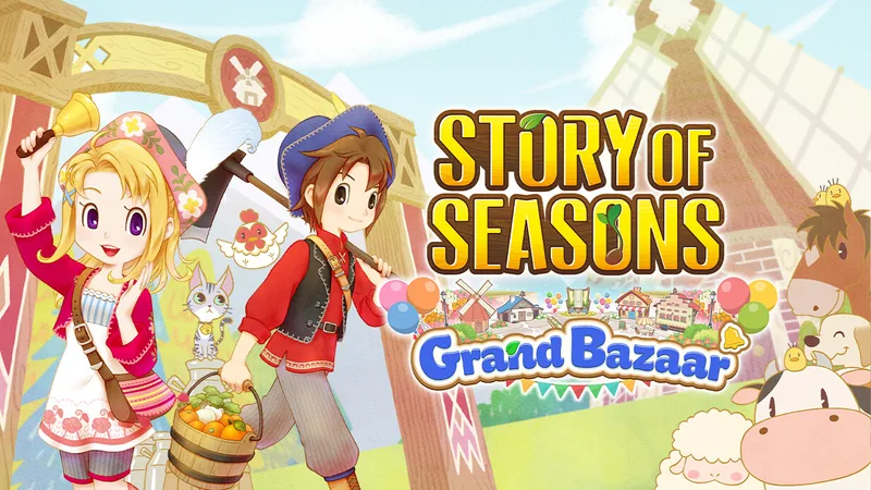 STORY OF SEASONS: Grand Bazaar Xbox Key, buy with crypto on Genghis
